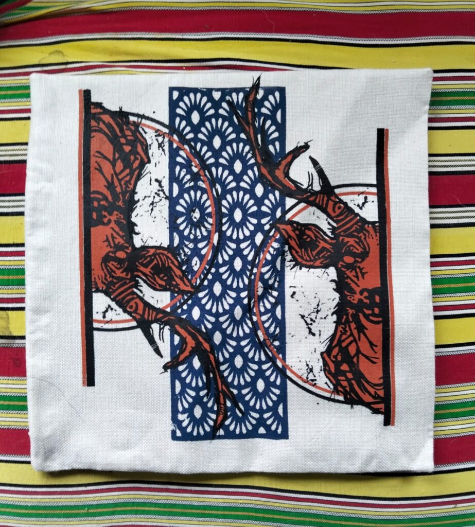 cojin con cremallera nomada.k studio