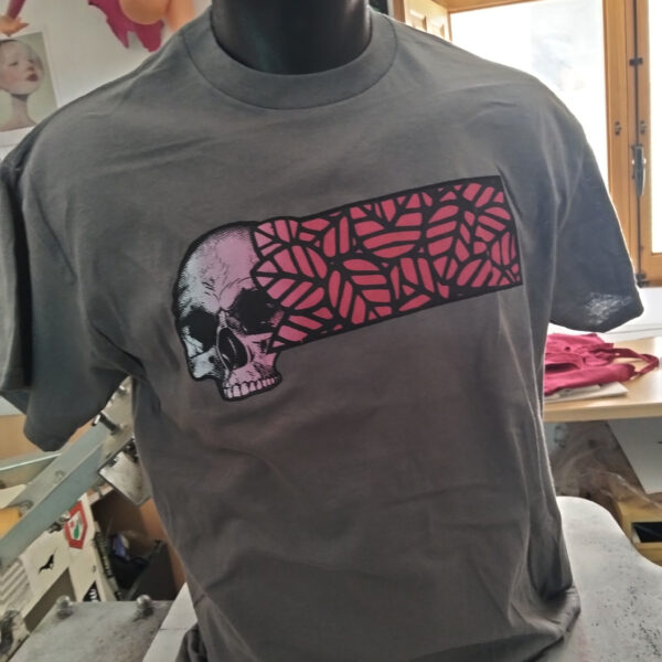camiseta selva gris grafito